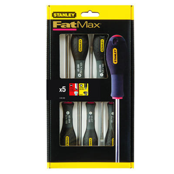 Tournevis électricien mécanicien et Phillips - jeu de 5 pièces Fatmax Stanley