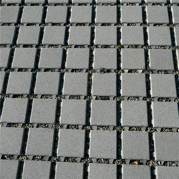 PAVE DRAINANT 20X20X8 J15mm GRIS