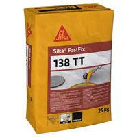 Mortier pour scellement et calage d'éléments de voirie - Sika Fastfix 138 TT - sac de 25 kg