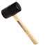 maillet bois et maillet caoutchouc