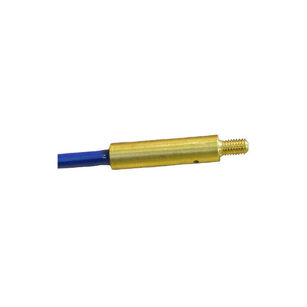 Aiguille de tirage pour électricien - ø 6 mm x 50,00 m - Roue ø 600 mm - Livré avec 2 embouts filetés M5 et une ogive