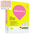 Enduit monocouche semi-allégé et coloré à grain moyen WeberLite G 058 Rose moyen - sac de 25 KG
