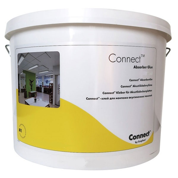 Colle pour panneau acoustique Ecophon Connect Absorber Glue - Seau de 5,0 LTR