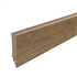 Plinthe MDF pour parquet stratifié Egger - Hauteur 80 mm - Ép.14 mm - Longueur 2,40 m - Chêne Turin Foncé