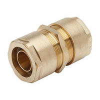 Manchon laiton PE/   PE63 / PE63 à serrage mécanique / carton