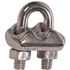 SERRE-CABLE 5MM.ETRIER INOX