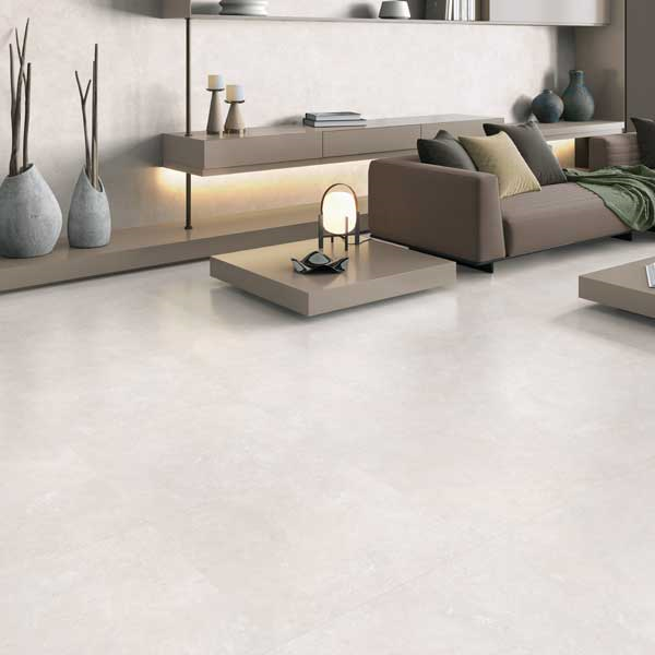 Carrelage sol intérieur en grès cérame émaillé Ivory  – 60.5 x 60.5 cm – ép. 8 mm - Timeless