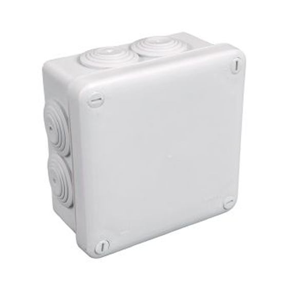 Boîte de dérivation étanche carrée IP55 115X115X55