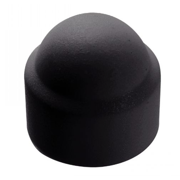 Cache écrou hexagonal - Diamètre M16 - Polyéthylène - Coloris noir - Boîte de 50