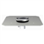 SIPHON ROND 100 SORTIE VERT 40 MM PLATINE 1040CFD