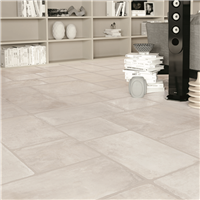 Carrelage sol intérieur effet pierre MARNA - Bianca - 50 CMx30 CM ép. 9 MM