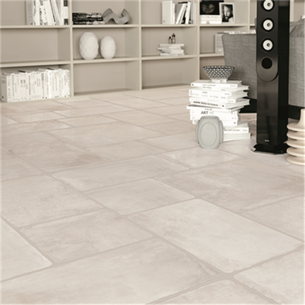 Carrelage sol intérieur effet pierre MARNA - Bianca - 50 CMx30 CM ép. 9 MM