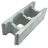 Bloc béton de coffrage à maçonner Fabemi - 500 x 200 x 200 mm CE