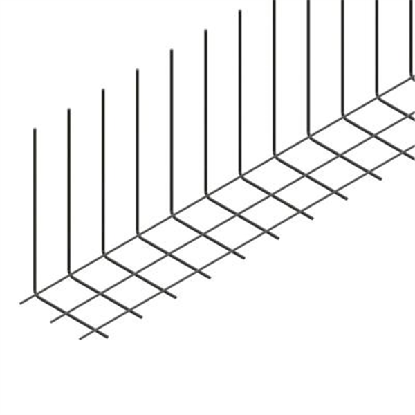 Armature attente en forme de L pour bloc à bancher 3HA7 HA10 - 35x70 cm - espacement 25 cm - L. 4 m