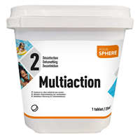 Chlore Multi-Fonctions Galet 250 g. AQUASPHERE  5kg