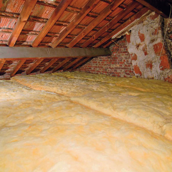 Rouleau laine de verre pour combles et plafonds - IBR Nu Isover - R=7,50 m².K/W - 2,60 M x 1,20 M - ép. 300 MM