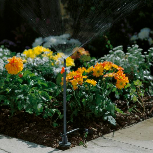 Micro-asperseur pour arrosage de massifs en pluie fine - Gardena - 90° - Portée 3 m - Lot de 5