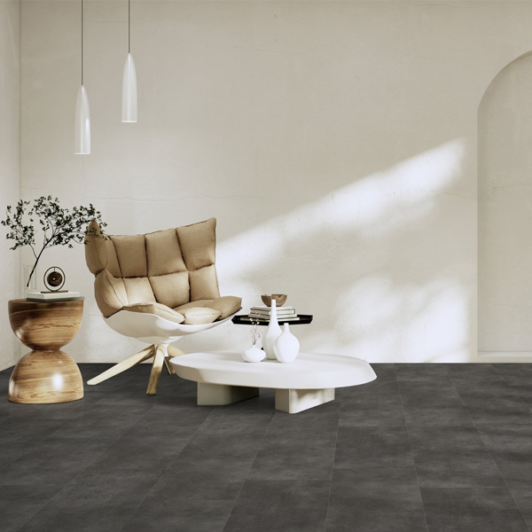 Dalle vinyle clipsable rigide et acoustique - Virtuo 55 Rigid Acoustic - 73,0 CM x 39,9 CM - ép. 5,70 MM - Latina dark