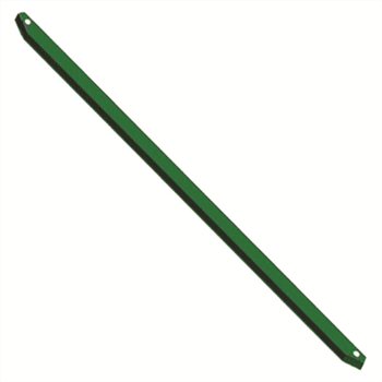 Jambe de force plastifiée pour poteau de clôture grillage souple - Dirickx - Hauteur 1,20 m - Vert
