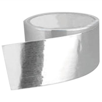 Adhésif aluminium 3M résistant hautes températures P622 50 m x 75 mm