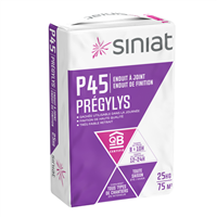 Enduit de jointoiement et de finition - PRÉGYLYS 45 - Prise Normale - sac de 25kg