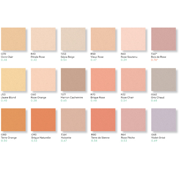 Enduit monocouche semi-allégé OC1 à grain fin Parexlanko Monomax GF - O30 Beige orange - Sac de 24 KG