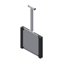 VANNE MURALE MAN. PEHD/INOX DN 300