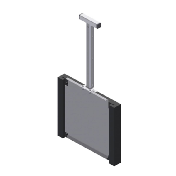 VANNE MURALE MAN. PEHD/INOX DN 300