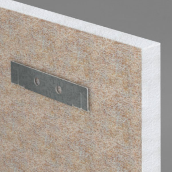 Crochet de fixation pour panneau acoustique mural - Connect One - 70 x 29 x 16 mm - Boîte de 8