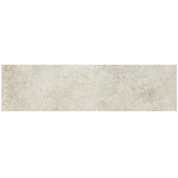 Plinthe de carrelage intérieur effet béton en grès cérame - Codec - 60,0 CM x 7,2 CM - Blanc