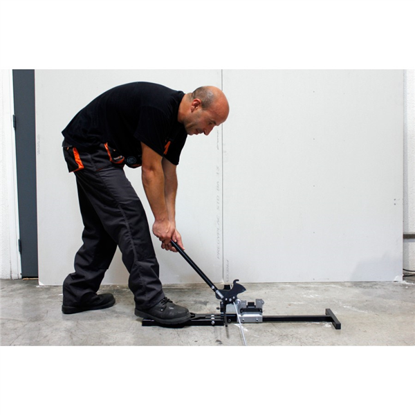 Duotop guillotine à rails et montants de 48 mm et tiges filetées de 6 mm