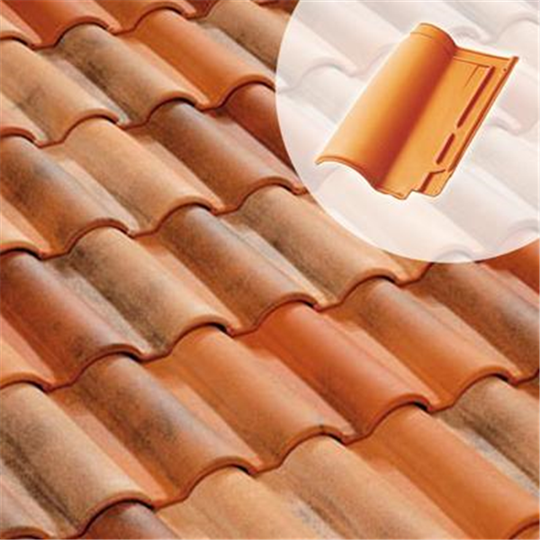 Tuile grand moule du sud en terre cuite - Romane Évolution - 42,8 x 28,7 cm - Vieilli castel