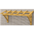 Marquise de porte ou fenêtre en épicéa - vendue en kit - 80 CM x 3,20 M
