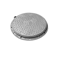 Regard de visite de trottoir à cadre rond B125 RH65 NF