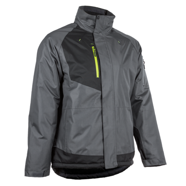 Parka de travail avec doublure polaire - Yuzu anthracite et noir - Coverguard - Taille XL