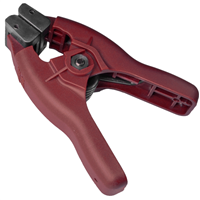 Pince à ressort réglable par vis Piher serrage jusqu'à 5 cm force 20 kg