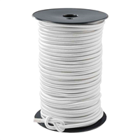 Sandow en bobine pour usage industriel - Diamètre Ø 6 mm - Longueur 100 mètres - Blanc uni