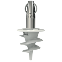 Suspension rapide à sortie latérale pour baffles et ilots acoustiques - Angel™ Helix avec câble de 2 m - sachet de 4 pièces