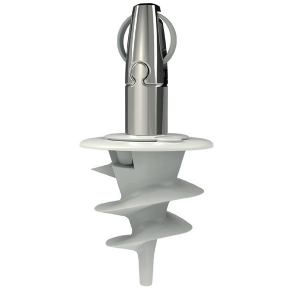 Suspension rapide à sortie latérale pour baffles et ilots acoustiques - Angel™ Helix avec câble de 2 m - sachet de 4 pièces