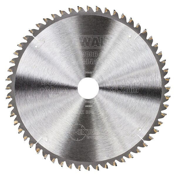 Lame scie circulaire bois Dewalt DT4097-QZ Extreme Ø 235 mm alésage 30 mm 56 dents