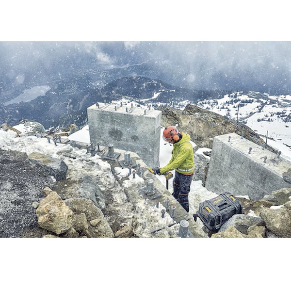 Meuleuse d'angle sans fil Dewalt DCG418NT-XJ 54V XR Flexvolt 125 mm - en coffret sans batterie ni chargeur