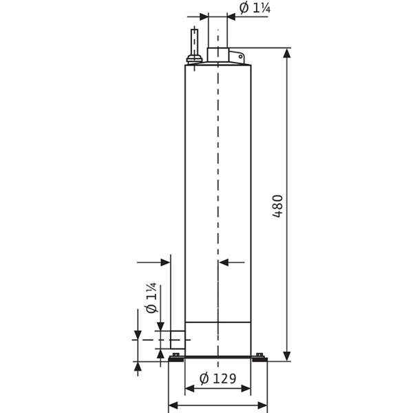 Pompe immergée multicellulaire 5" Wilo-Sub TWI5-SE-306EM-PNP/3 (2543633)