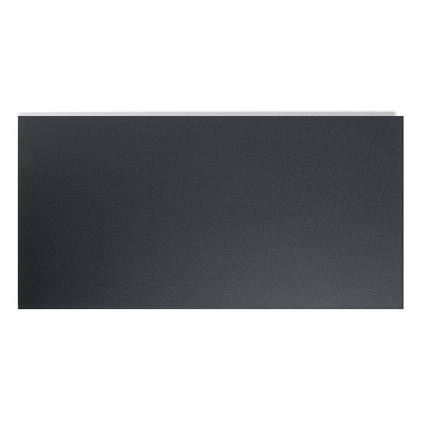 Ardoise en fibres-ciment avec bords droits et surface lisse - Cedral Tecta Smooth - 40,0 CM x 24,0 CM - Gris foncé