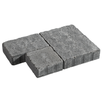 Pavé béton décoratif vieilli - Maubec - 3 formats 15 x 15 cm - 15 x 22.5 cm - 22.5 x 30 cm - Anthracite