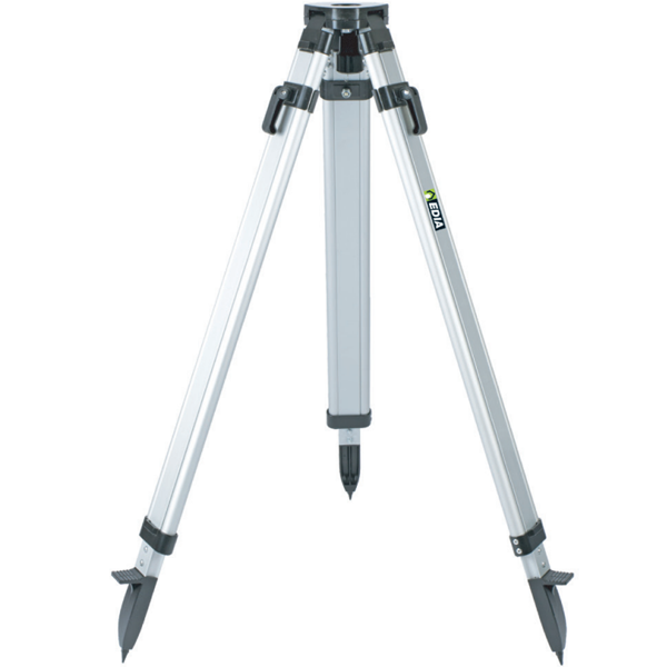 Trépied plat en aluminium Edia 94/165 - pour lasers rotatifs avec fixation 5/8" - 94 à 165 cm