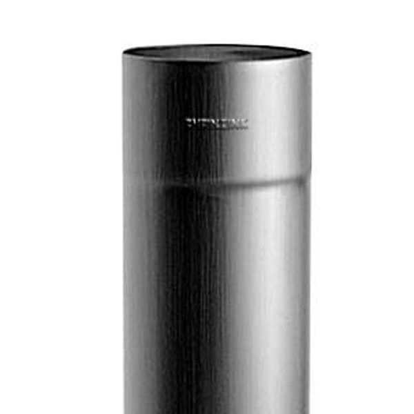 Tuyau de descente tulipe pour gouttière en zinc - Ø 80 MM - ép. 0,65 MM - 2 M