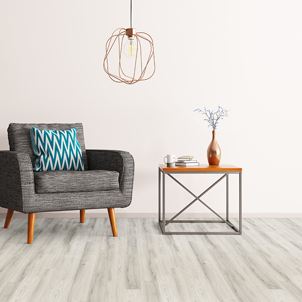 Lame vinyle à clipser pour sol intérieur - Clip 30 Edilis - Trek - 18.3 CM x 122 CM - ép.4 MM