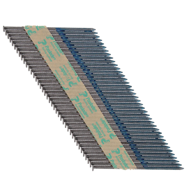 Clou lisse 34° en bande papier Paslode avez gaz pour IM90 - 2,8x75 mm - boîte de 2500