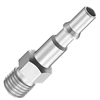 Embout pour flexible fileté mâle