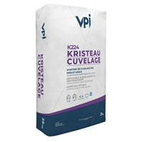 Enduit de cuvelage agréé eau potable - Kristeau Cuvelage K224 Gris - sac de 25 kg